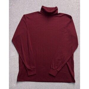 Vintage Bert Pulitzer 100% Cotton Turtleneck - Made in USA Men’s XL